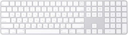 Клавиатура беспроводная Apple Magic Keyboard с Touch ID, белый (MK2C3)