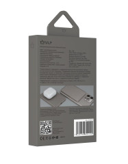 Аккумулятор внешний VLP Diamond Energy MagSafe, Qi2, 5000 mAh, USB-C, натуральный титан