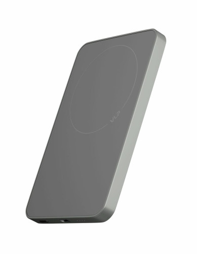Аккумулятор внешний VLP Diamond Energy MagSafe, Qi2, 5000 mAh, USB-C, натуральный титан