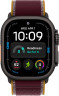 Apple Watch Ultra 4 (2026), 49 мм, корпус из титана цвета «Black», ремешок Trail Loop цвета «Burgundy», бургунди