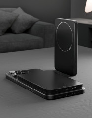 Аккумулятор внешний VLP Diamond Energy MagSafe, Qi2, 5000 mAh, USB-C, черный титан