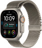 Apple Watch Ultra 4 (2026), 49 мм, корпус из титана цвета «Natural», ремешок Titanium Milanese Loop цвета «Natural», бежевый