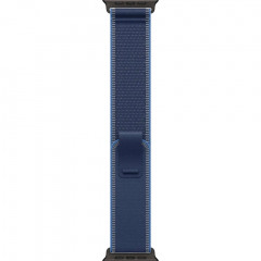 Apple Watch Ultra 3 (2025), 49 мм, корпус из титана цвета «Black», ремешок Trail Loop цвета «Blue/Bright Blue», синий
