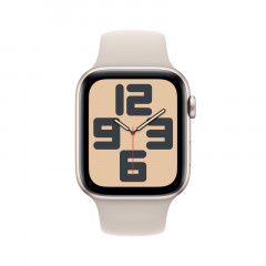 Apple Watch SE (2024) 40mm, корпус из алюминия (Сияющая звезда)