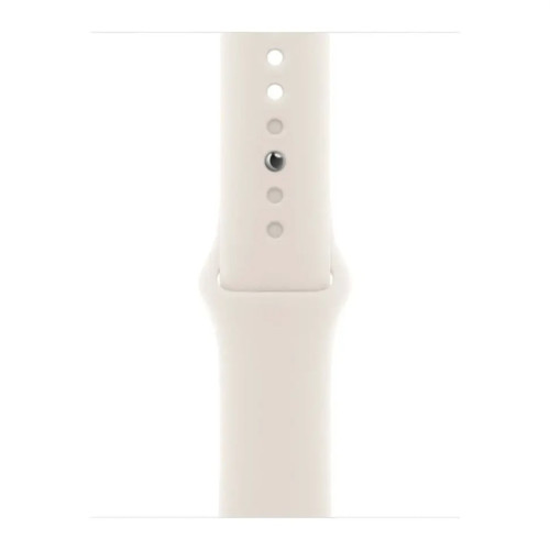 Apple Watch SE 3 (2025) 40mm, корпус из алюминия «Starlight», ремешок Sport Band «Starlight», сияющая звезда