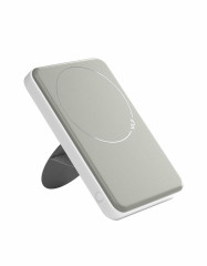 Аккумулятор внешний VLP Solid Energy 5000 mAh SSB, Qi2 20W, белый