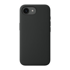 Силиконовый чехол MagSafe Apple Silicone Case для iPhone 16e и 17e (Чёрный | Black)