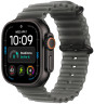Apple Watch Ultra 4 (2026), 49 мм, корпус из титана цвета «Black», ремешок Ocean Band цвета «TransluBlack», чёрный