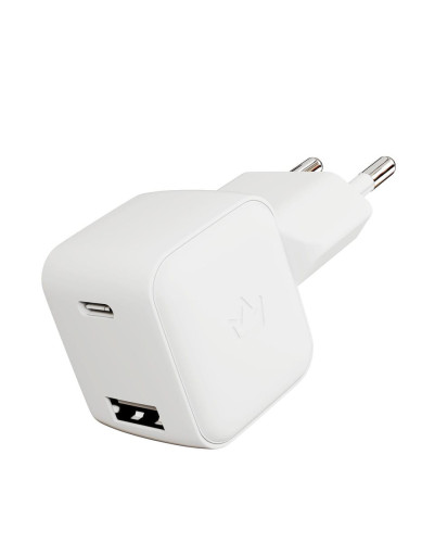 Сетевое зарядное устройство VLP G-Charge 30Вт USB-C, PD, QC, белый