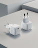 Сетевое зарядное устройство VLP G-Charge 30Вт USB-C, PD, QC, белый