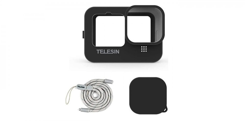 Силиконовый чехол для HERO9 \ HERO10 \ HERO11 \ HERO12 Black