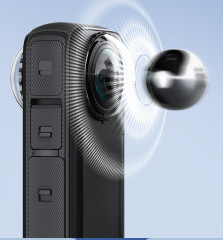 Защитные линзы aMagisn для Insta 360 X4 Premium Lens Guards (закаленное стекло)