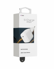 Сетевое зарядное устройство VLP G-Charge 45Вт USB-C, PD, QC, белый