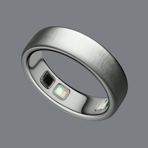 Умное кольцо Oura Ring 5 (Матовое серебро)