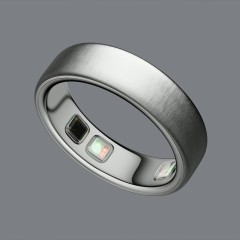 Умное кольцо Oura Ring 5 (Матовое серебро)