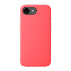 Силиконовый чехол MagSafe Apple Silicone Case для iPhone 16e и 17e («Спелая гуава» | Bright Guava)