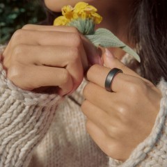 Умное кольцо Oura Ring 5 (Матовый черный)