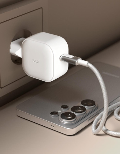 Сетевое зарядное устройство VLP G-Charge 60Вт USB-C, белый