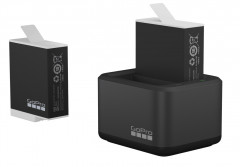 Зарядное устройство + два аккумулятора Enduro для GoPro HERO12 \ 11 Black \ HERO10 и HERO9