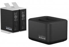 Зарядное устройство + два аккумулятора Enduro для GoPro HERO12 \ 11 Black \ HERO10 и HERO9