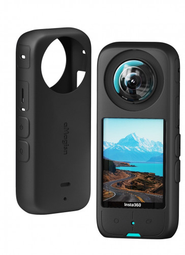 Силиконовый чехол для Insta 360 X3 черный