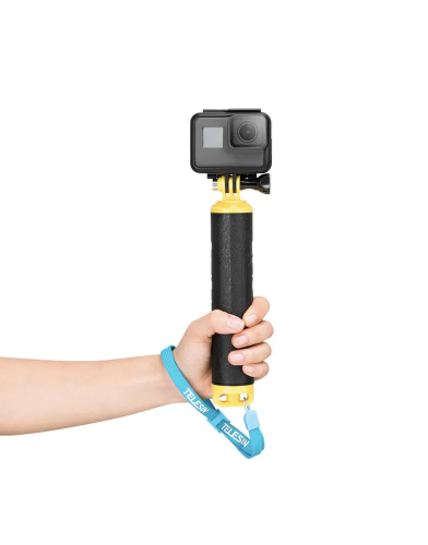 Ручка-поплавок Telesin с дополнительным отсеком для экшен-камер GoPro
