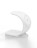 Беспроводное зарядное устройство VLP Powerstand 3in1 Qi2 для Apple Watch, белое