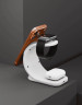 Беспроводное зарядное устройство VLP Powerstand 3in1 Qi2 для Apple Watch, белое