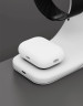 Беспроводное зарядное устройство VLP Powerstand 3in1 Qi2 для Apple Watch, белое