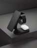 Беспроводное зарядное устройство VLP Powerstand 3in1 Qi2 для Apple Watch, черное