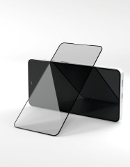 Стекло защитное 2.5D VLP A Glass для Samsung Galaxy S26, с черной рамкой