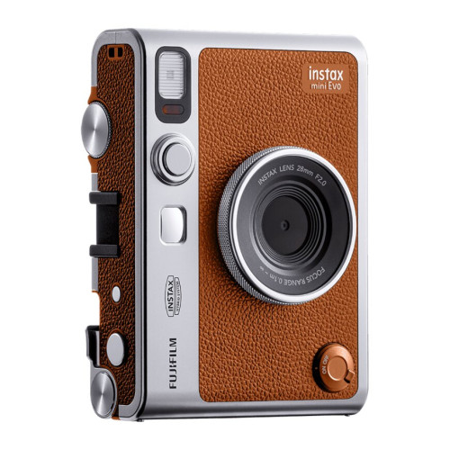 Гибридный фотоаппарат моментальной печати Fujifilm Instax mini EVO (Коричневый)