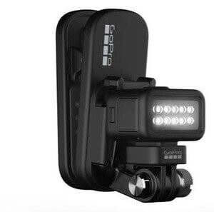 Портативная светодиодная подсветка GoPro Zeus Mini с магнитной прищепкой