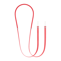 Тканевый ремешок через плечо Apple Crossbody Strap для iPhone («Спелая гуава» | Bright Guava)