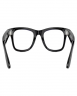 Ray-Ban Meta Wayfarer RW4008 (Глянцевая черная оправа линзы прозрачные)