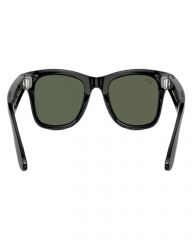 Ray-Ban Meta Wayfarer RW4008 (Глянцевая черная оправа линзы зеленые)