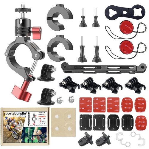 Набор аксессуаров для установки экшн-камеры на руль KIT-M06