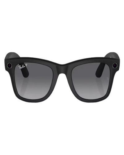 Ray-Ban Meta Wayfarer RW4008 (Матовая черная оправа линзы графитовый градиент)