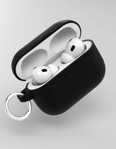 Чехол защитный VLP Satin Case для AirPods Pro 3, черный