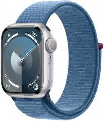 Apple Watch Series 9 GPS 41mm, корпус из алюминия (Серебристый)