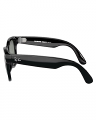 Ray-Ban Meta Wayfarer RW4006 (Глянцевая черная оправа линзы зеленые)