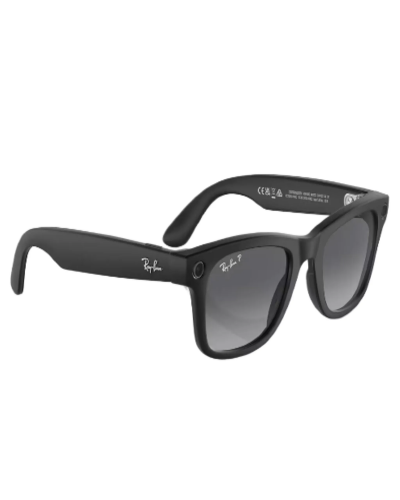 Ray-Ban Meta Wayfarer RW4006 (Матовая черная оправа линзы графитовый градиент)