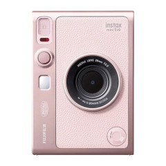 Гибридный фотоаппарат моментальной печати Fujifilm Instax mini EVO (Розовый)