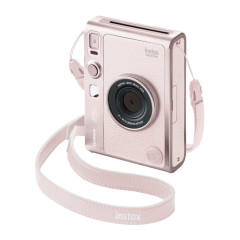 Гибридный фотоаппарат моментальной печати Fujifilm Instax mini EVO (Розовый)