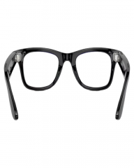 Ray-Ban Meta Wayfarer RW4006 (Глянцевая черная оправа линзы прозрачные)