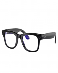Ray-Ban Meta Wayfarer RW4006 (Глянцевая черная оправа линзы прозрачные)