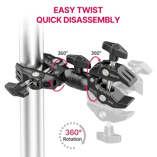 Двойной зажим Ulanzi R096