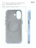 Чехол защитный VLP Aster Pro Case с MagSafe для iPhone 17, голубой