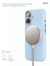 Чехол защитный VLP Aster Pro Case с MagSafe для iPhone 17, голубой