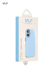 Чехол защитный VLP Aster Pro Case с MagSafe для iPhone 17, голубой
